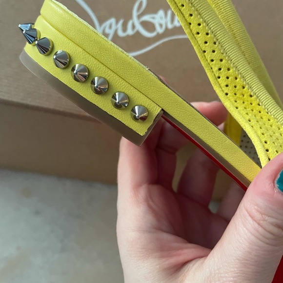 🔥🔥100%Authentic  Christian Louboutin Hall Spike - Picture 8 of 12